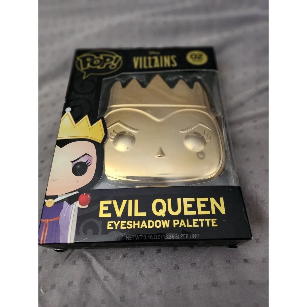 Disney Villains Funko Pop Evil Queen Eyeshadow Palette 02 Nude 12 Pan Makeup New
